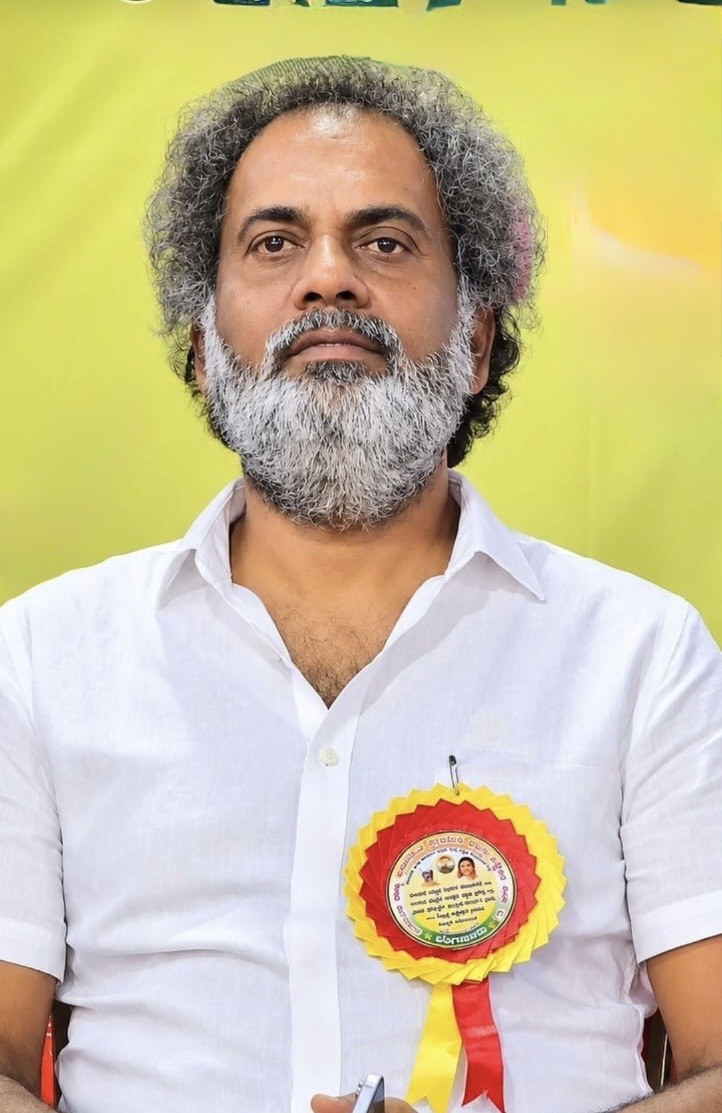 Shantgouda, farmers' leader and State President of Karnataka Rajya Raitha Sangha Raitha Sene, Shorapur (Surpur), Yadgir